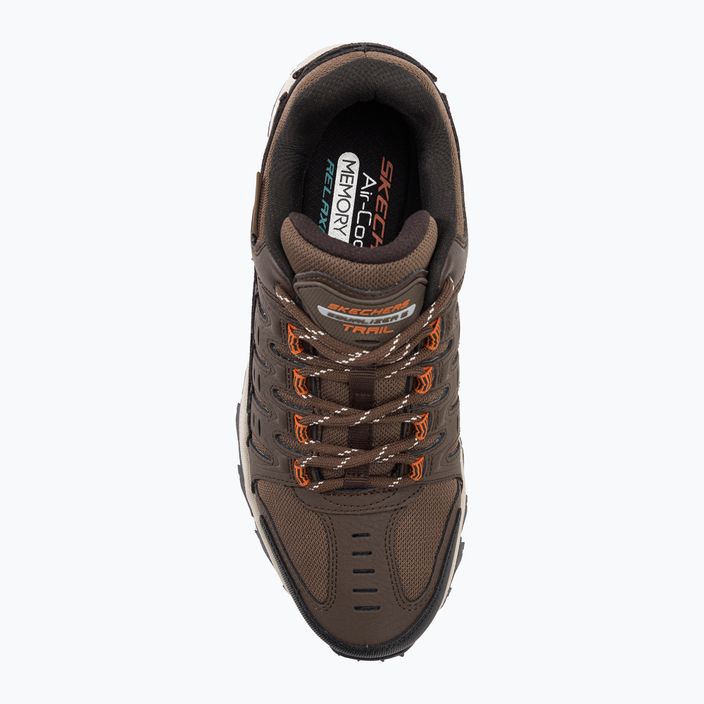 SKECHERS Equalizer 5.0 Trail Solix barna/narancs férfi trekking cipő 6