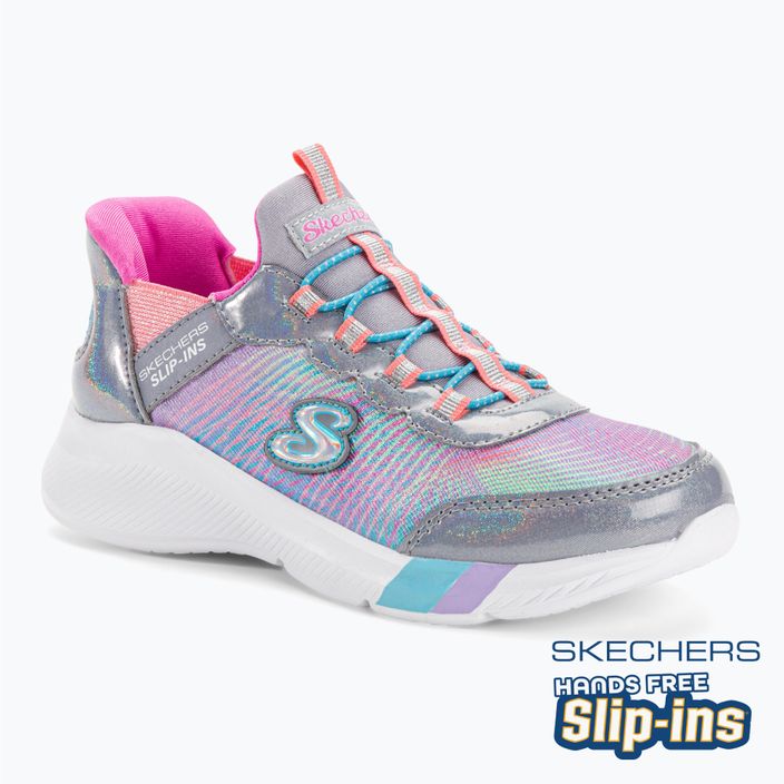 SKECHERS gyermek tornacipő Dreamy Lites Colorful Prism szürke/multi