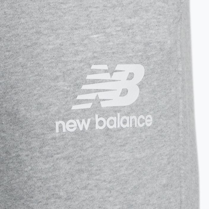 New Balance Essentials Stacked Logo francia szürke férfi edzőnadrág NBMP31539AG 7