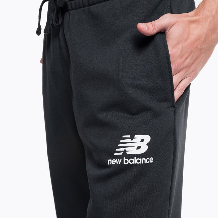 New Balance Essentials Stacked Logo French férfi edzőnadrág fekete NBMP31539BK 4