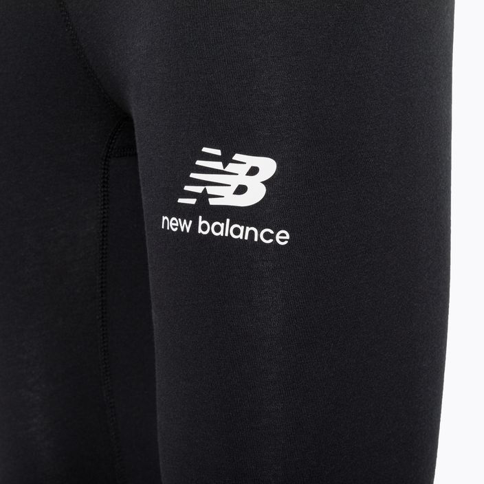 Női edző leggings New Balance Tight Essentials Stacked Logo pamut fekete NBWP31509 7