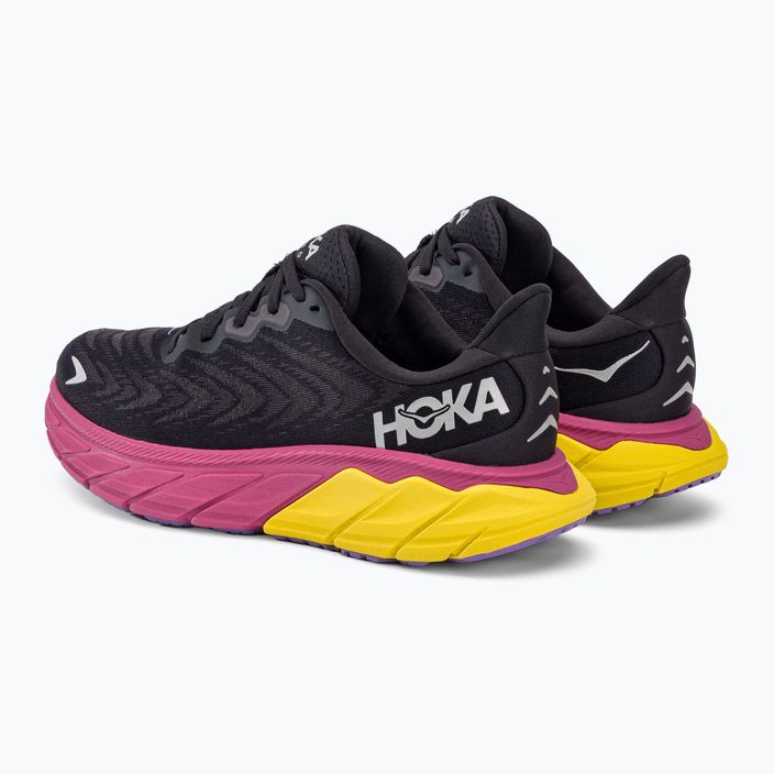 Női futócipő HOKA Arahi 6 fekete-rózsaszín 1123195-BPYR 4