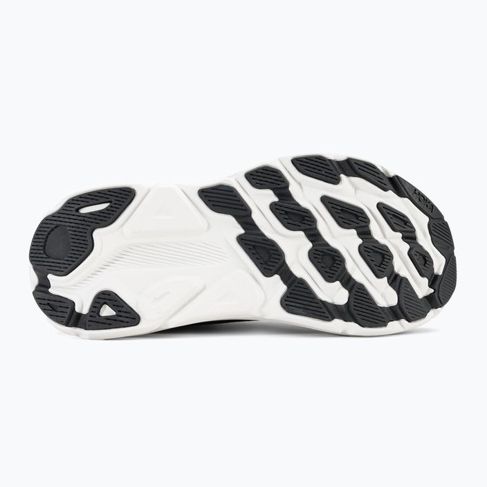 női futócipő HOKA Clifton 9 Wide black/white 5