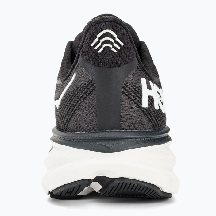 női futócipő HOKA Clifton 9 Wide black/white 7