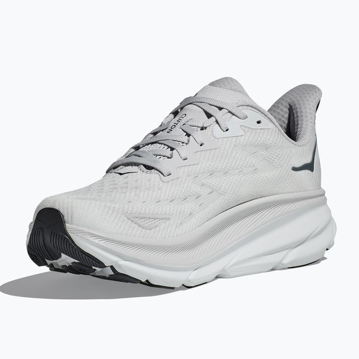 HOKA Clifton 9 nimbus cloud/steel wool férfi futócipő 5