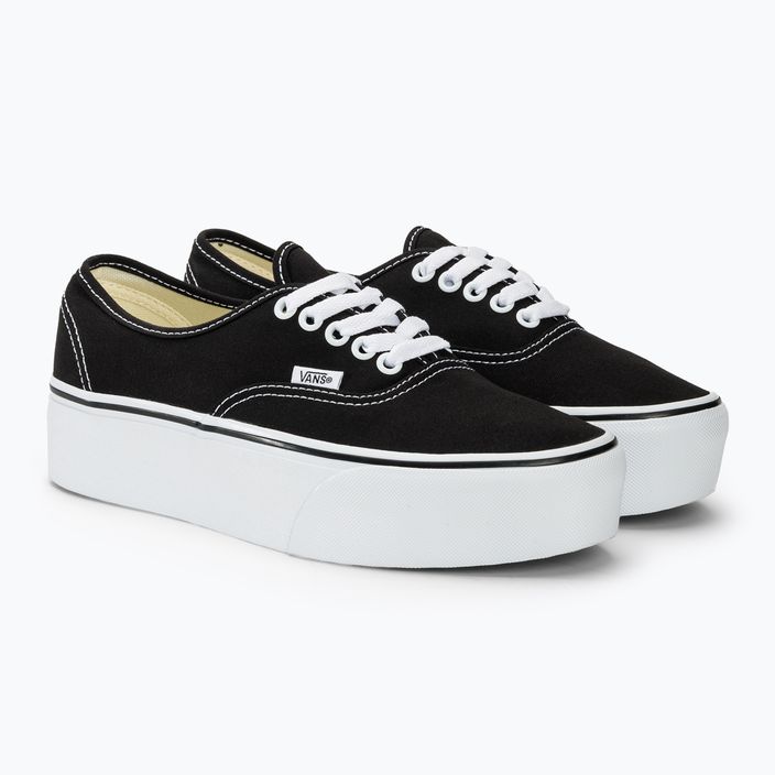 Cipő Vans UA Authentic Stackform black/true white 4