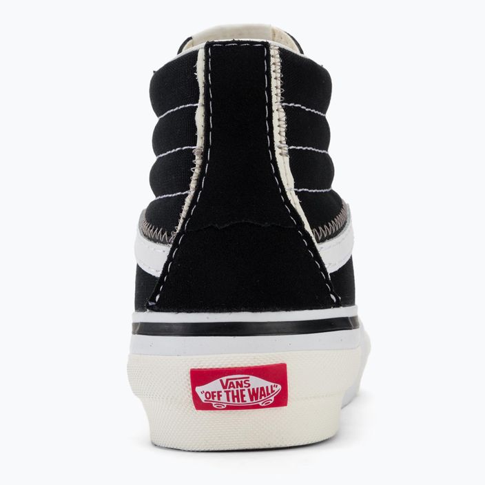 Vans SK8-Hi Reconstruct fekete/igazi fehér cipő 6