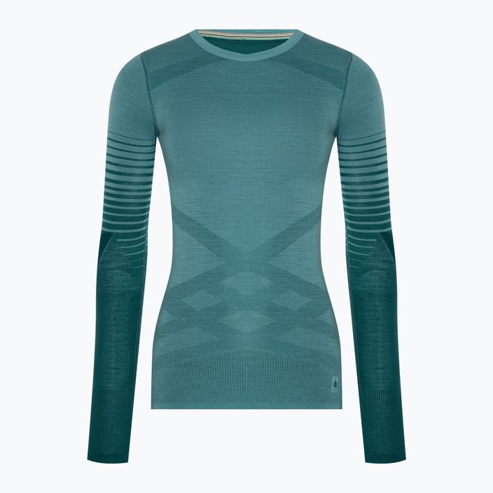 Női thermo hosszú ujjú Smartwool Intraknit Thermal Merino Baselayer Pattern Crew cascade 3