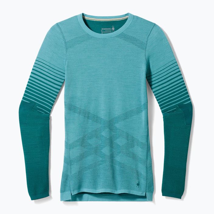 Női thermo hosszú ujjú Smartwool Intraknit Thermal Merino Baselayer Pattern Crew cascade 7