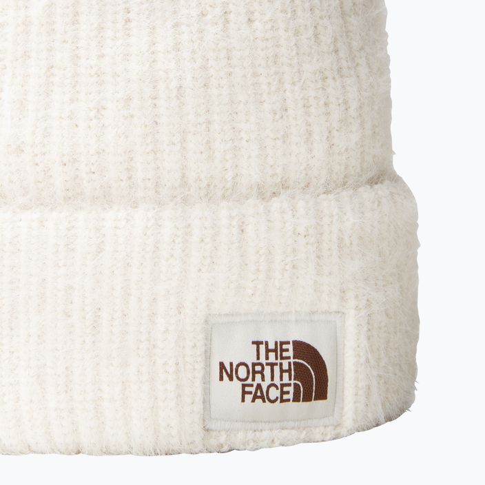 Női téli sapka The North Face Salty Bae bélelt gardenia fehér 2