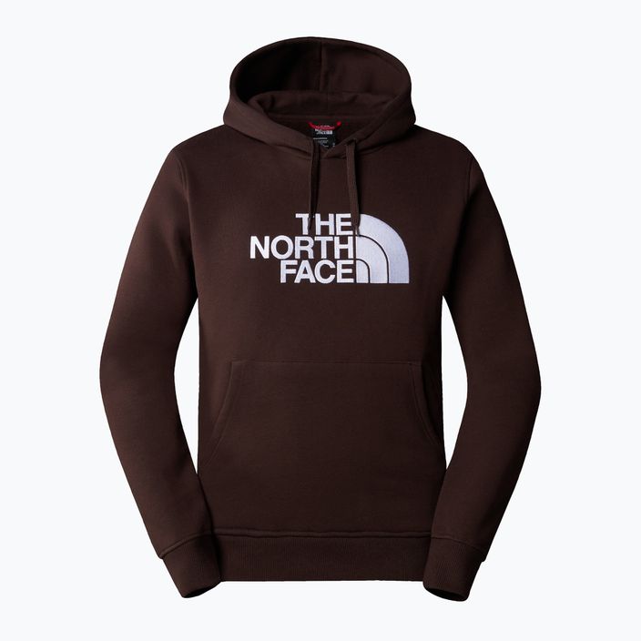 Férfi The North Face Drew Peak pulóveres kapucnis pulóver szénbarna 4
