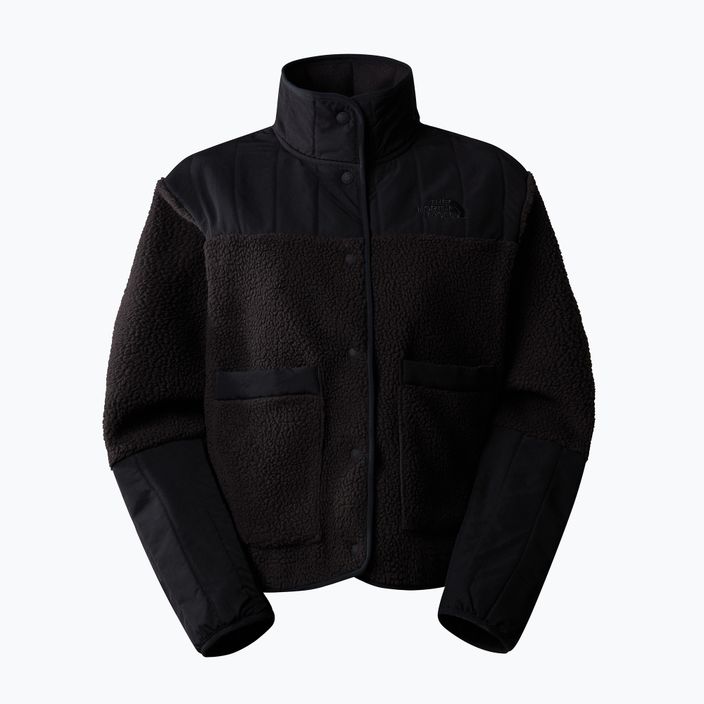 Női gyapjú pulóver The North Face Cragmont Fleece fekete 4