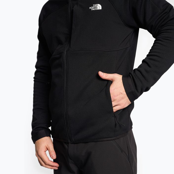 Férfi trekking pulóver The North Face Canyonlands High Altitude Hoodie fekete 5