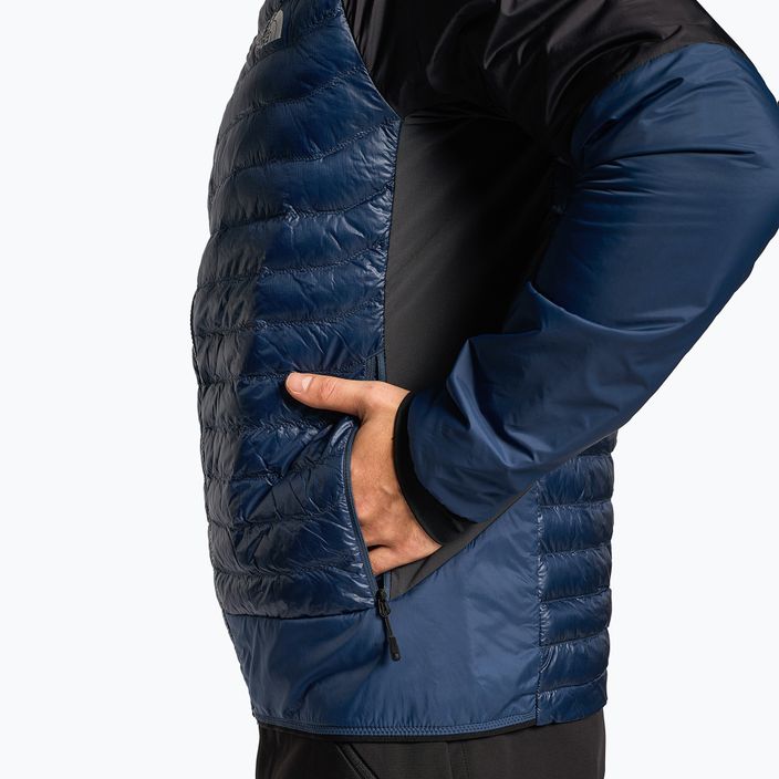 Férfi The North Face Macugnaga Hybrid Insulation árnyékos kék/fekete/aszfalt szürke kabát 5