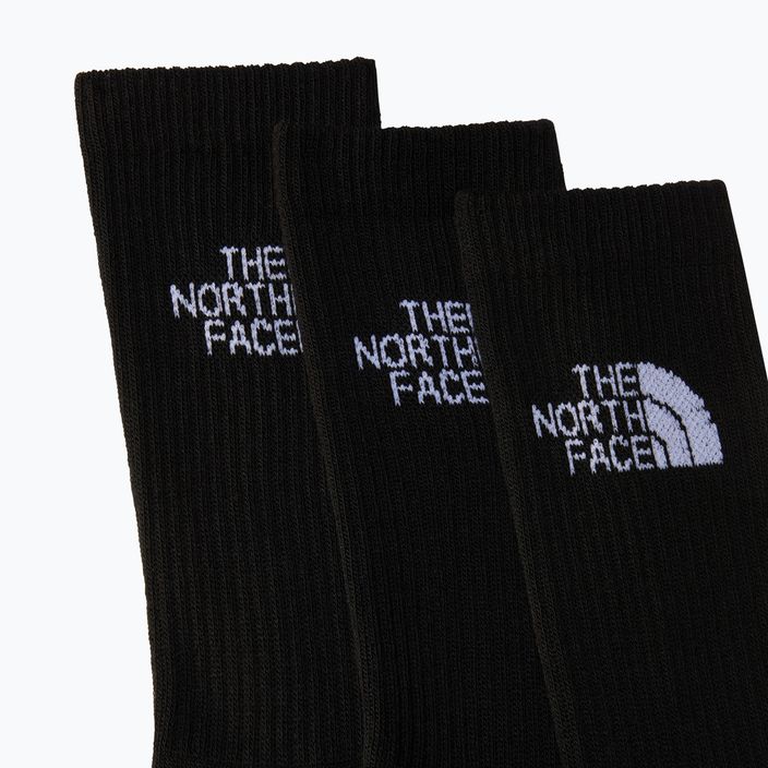 trekking zokniThe North Face Multi Sport Cush Crew Sock 3 pary black 2