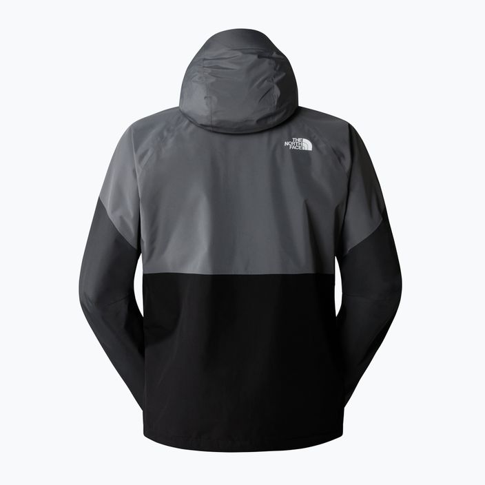 Férfi esőkabát The North Face Lightning Zip-In black/smoked pearl 2