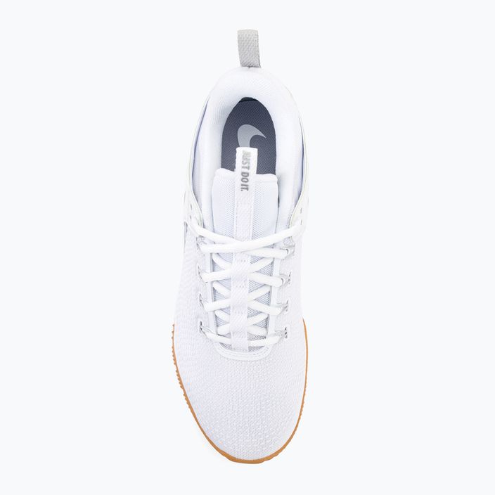 Nike Air Zoom Hyperace 2 LE fehér/metál ezüst fehér röplabdacipő 6