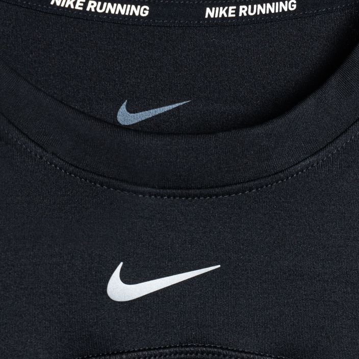 Nike Dri-Fit Swift Element UV női futó hosszú ujjú fekete 6