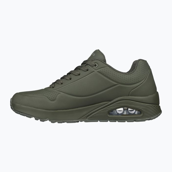 Férfi cipő SKECHERS Uno Stand On Air olive 3