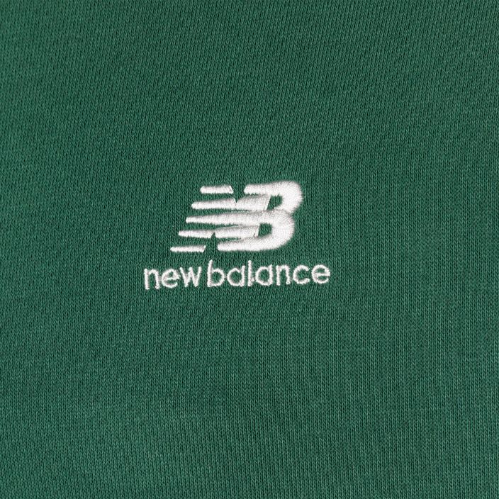 férfi melegítőfelső New Balance Hoops Fleece Hoodie team forest green 7