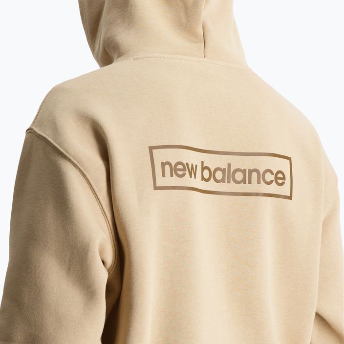 férfi melegítőfelső New Balance Essentials Winter Hoodie incense 5
