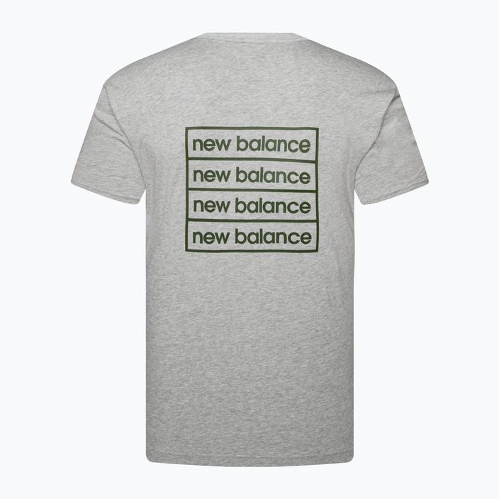 Férfi póló New Balance Essentials Winter athletic grey 5