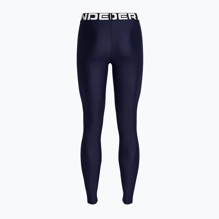 Under Armour HeatGear női leggings midnight navy/fehér 2