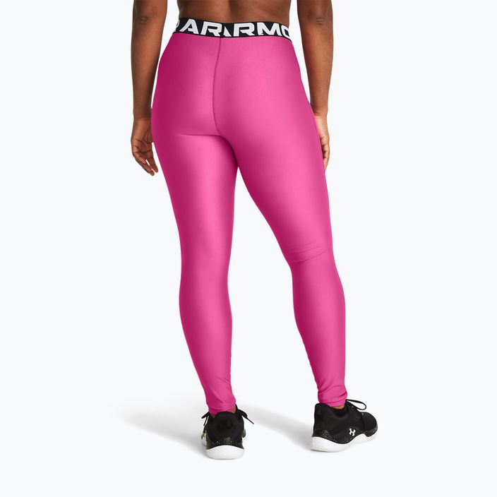Női leggings Under Armour HG Authentics astro pink/black 3