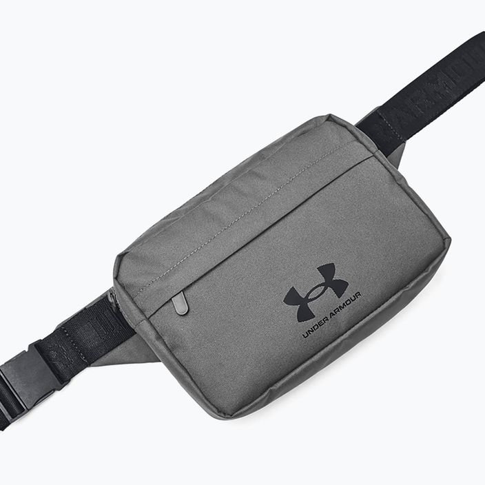 Under Armour Loudon Lite 3 l castlerock/fekete/fekete vesetáska