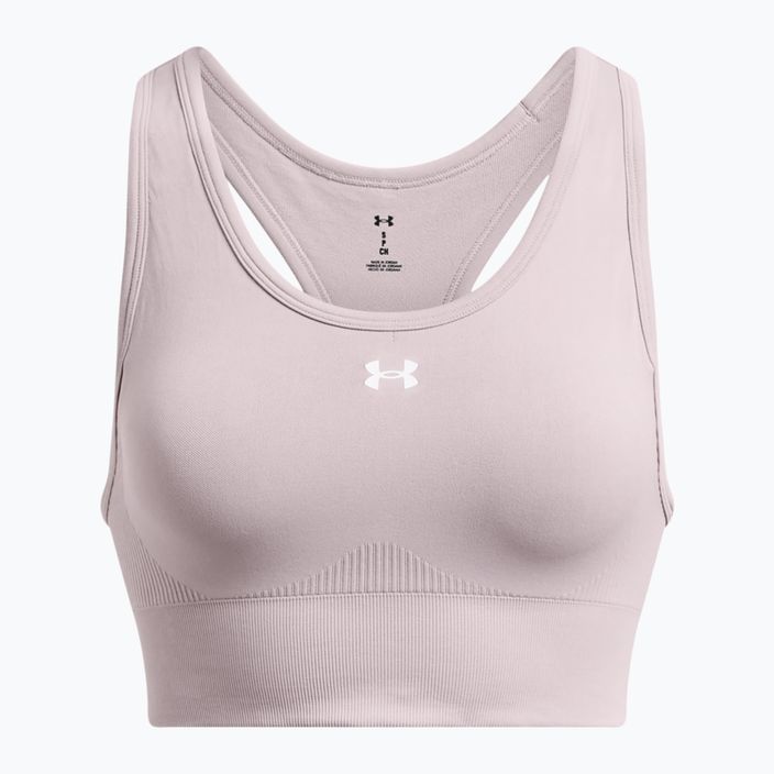 Under Armour Vanish Seamless Mid Márkás tetra szürke/fehér edzőmelltartó 4