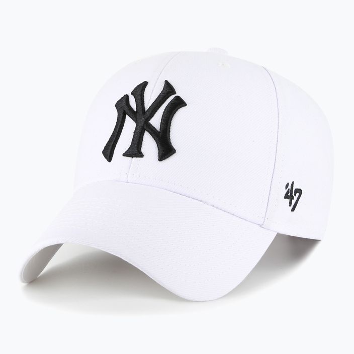 47 Brand MLB New York Yankees MVP SNAPBACK fehér baseball sapka 5