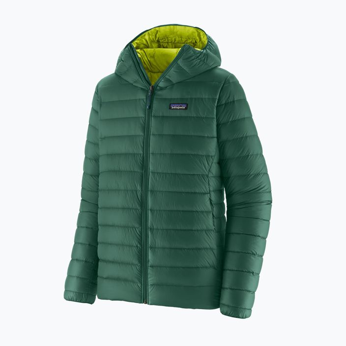 Férfi Patagonia Down Sweater Hoody conifer zöld 3