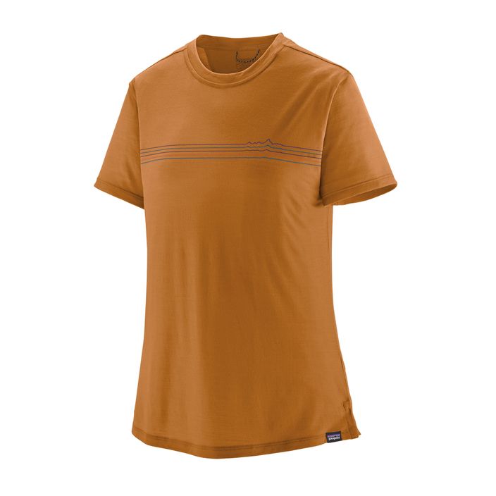Női Patagonia Cap Cool Merino Blend Graphic Shirt fitz roy fader/golden caramel női Cap Cool Merino Blend grafikus ing 2