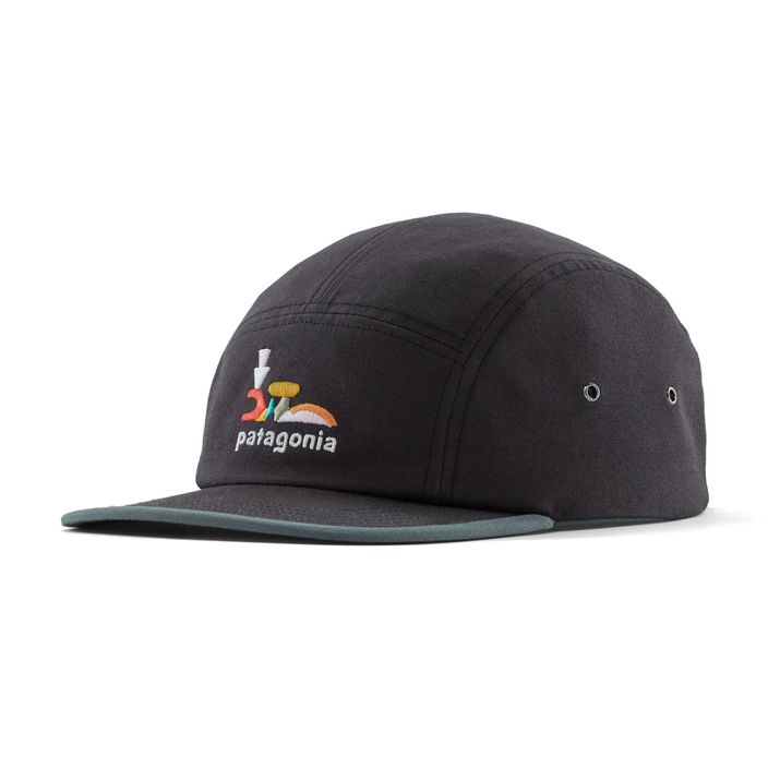 baseballsapka Patagonia Graphic Maclure Hat lose it/ink black 2