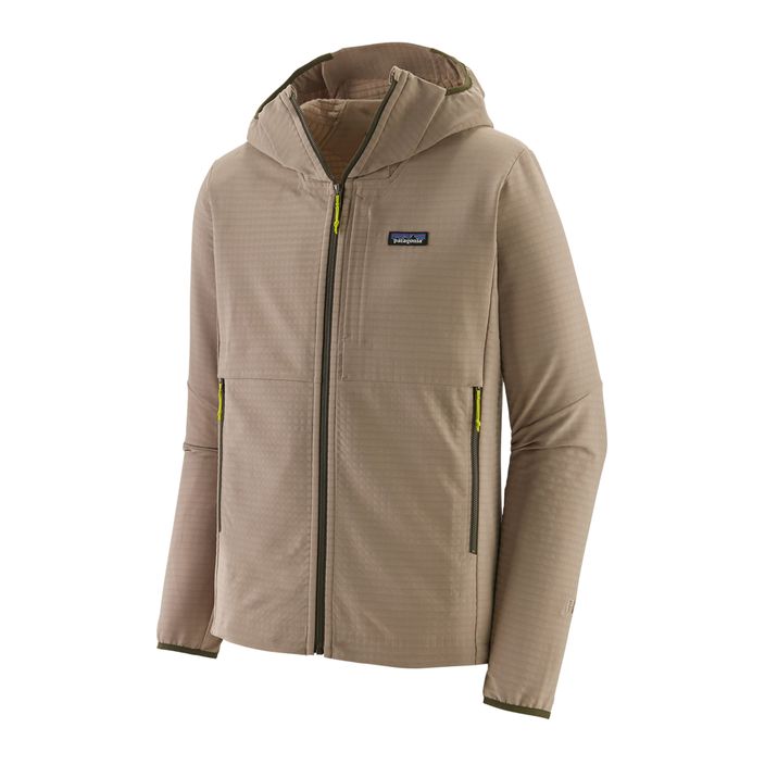 Férfi Patagonia R1 TechFace Hoody seabird szürke melegítőfelső 2