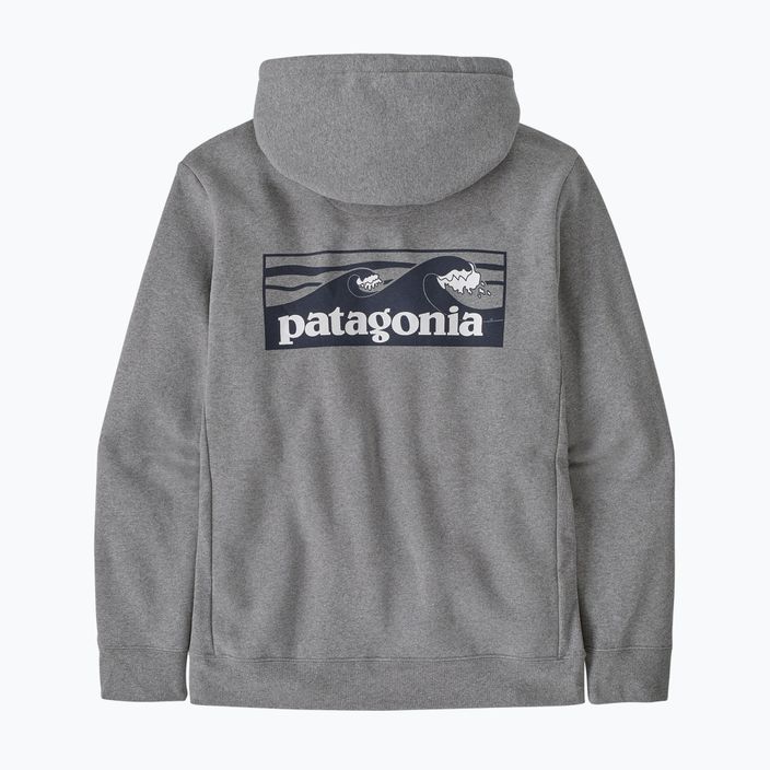 Patagonia Boardshort Logo Uprisal Hoody gravel heather melegítőfelső 2