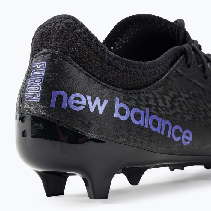 Gyermek labdarúgó cipő New Balance Furon V7 Dispatch FG Jr fekete 9