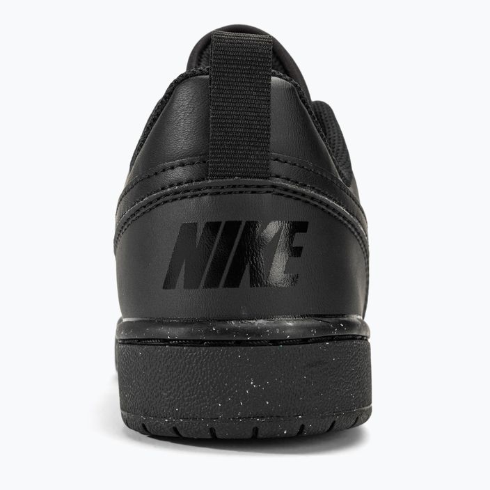 Nike Court Borough Low Recraft black/black/black női cipő 6