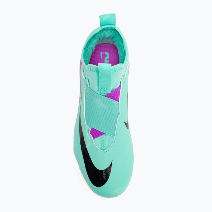 Gyermek focicipő Nike Jr Mercurial Vapor 15 Academy TF hyper turquoise/black/ white/fuchsia dream 6