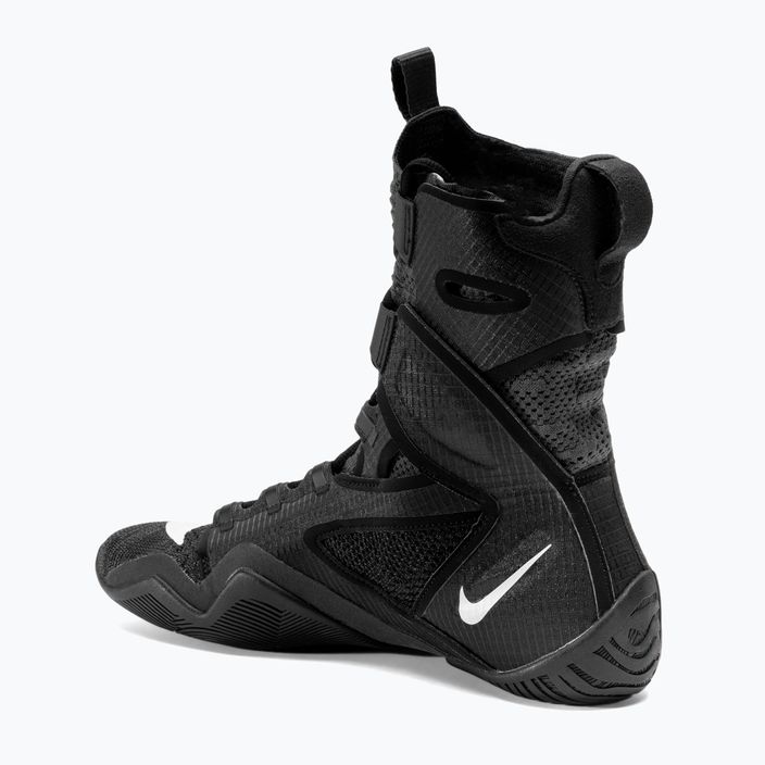 Nike Hyperko 2 fekete/fehér füstszürke bokszcipő 3
