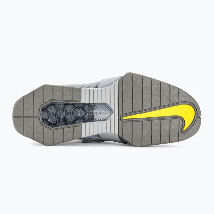 Nike Romaleos 4 súlyemelő cipő farkas szürke/világítás/blk met ezüst 5