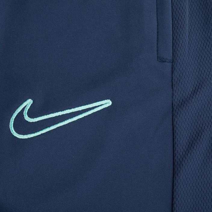 Férfi Nike Dri-Fit Academy futballnadrág éjfekete tengerészkék/éjfekete tengerészkék/hipertürkizkék 3