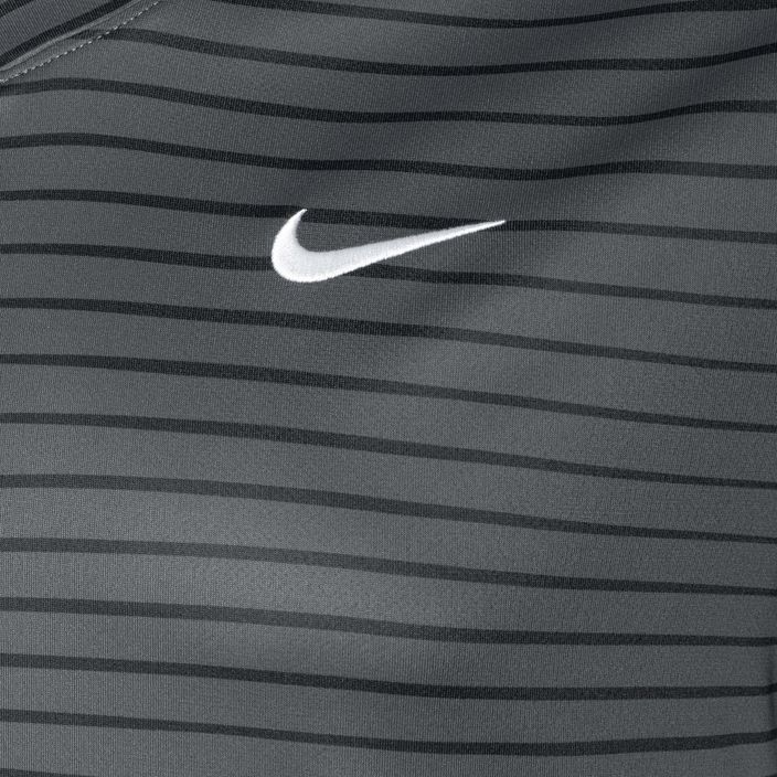 Férfi tenisz póló Nike Court Dri-Fit Top Novelty anthracite/white 3