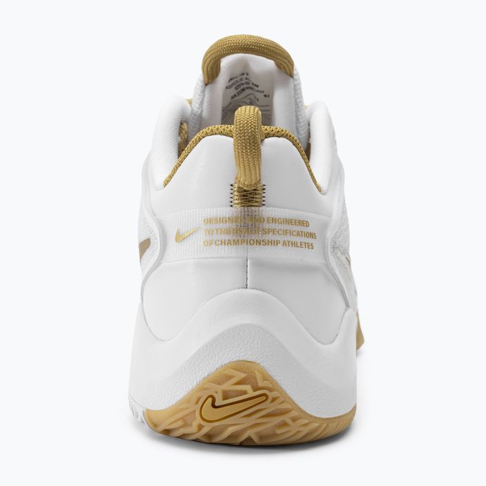 röplabdacipő Nike Zoom Hyperace 3 white/mtlc gold-photon dust 6