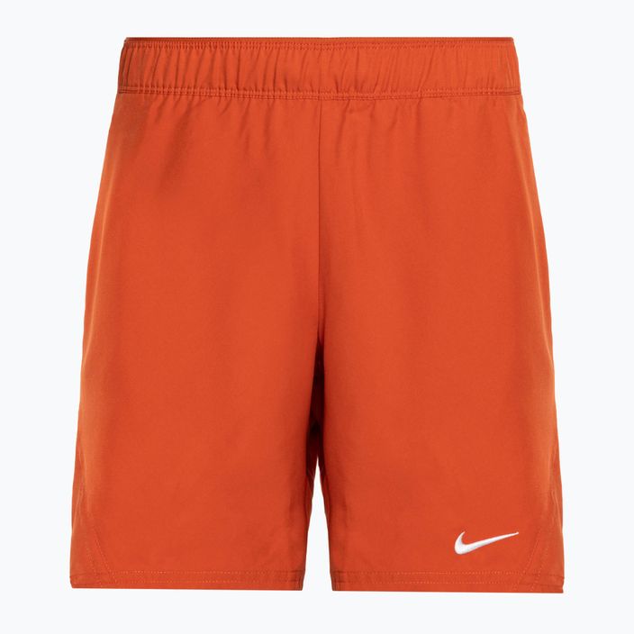 Férfi Nike Court Dri-Fit Victory 7" rozsdafaktor/fehér tenisznadrág