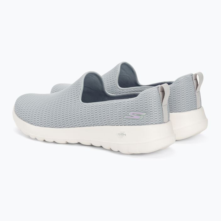 Női SKECHERS Go Walk Joy Aurora világos szürke cipő 4