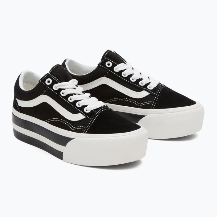 Cipő Vans Old Skool Stackform black/white 8