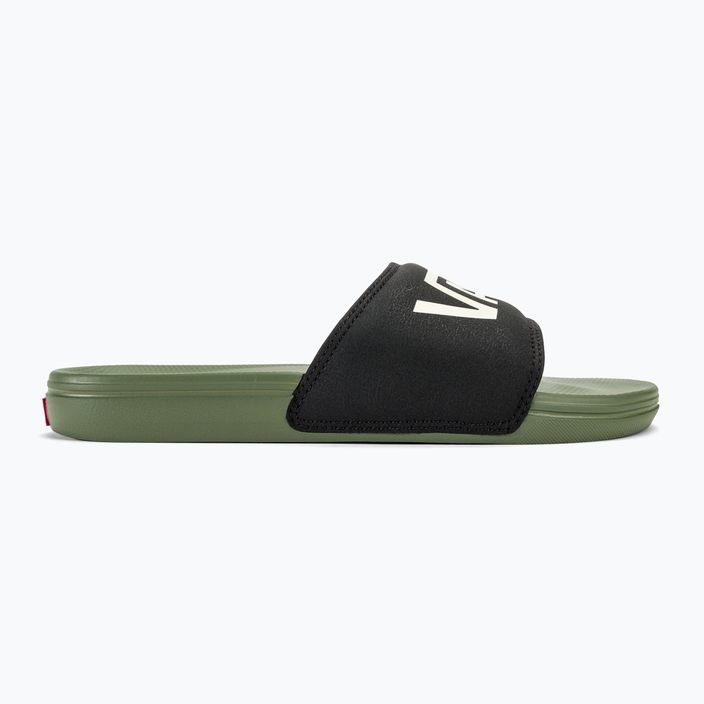 Vans La Costa Slide-On fekete/olivine férfi flip-flopok 2