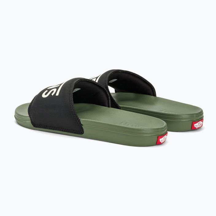 Vans La Costa Slide-On fekete/olivine férfi flip-flopok 3