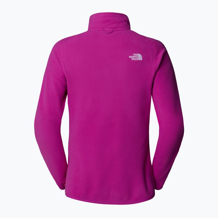 The North Face női 100 Glacier FZ deep mulberry melegítőfelső 2